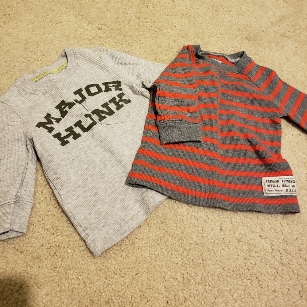 Baby boy long sleeve shirts